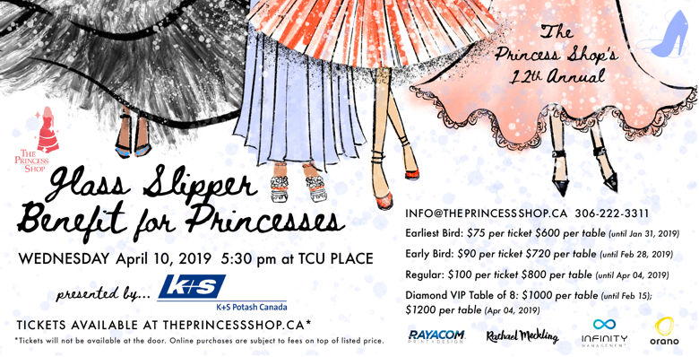 12th Annual Glass Slipper Benefit for Princesses